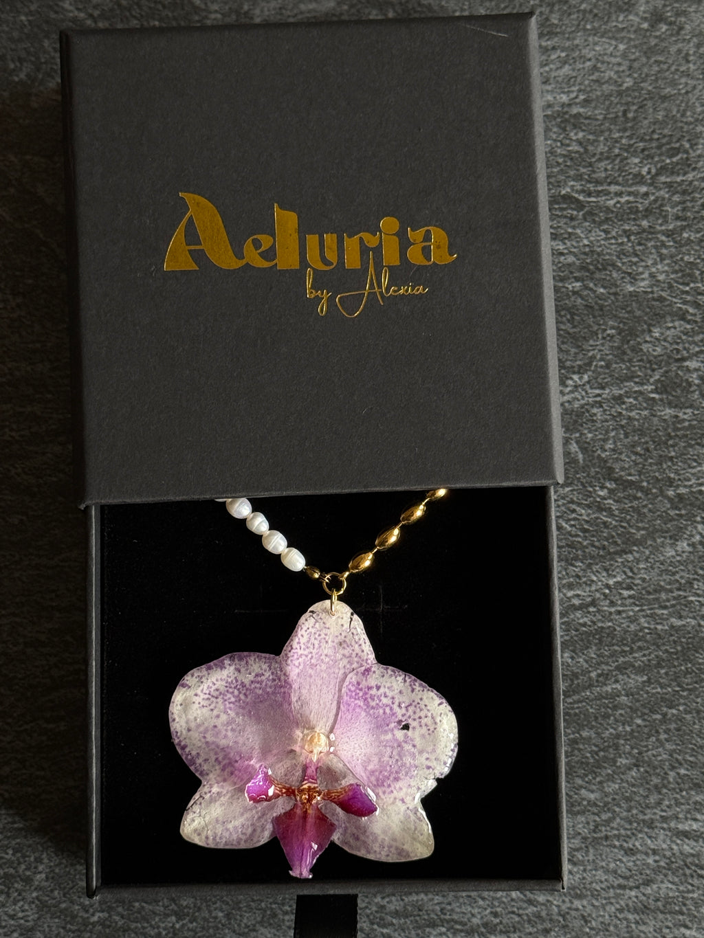 Orchid Muse Pendant