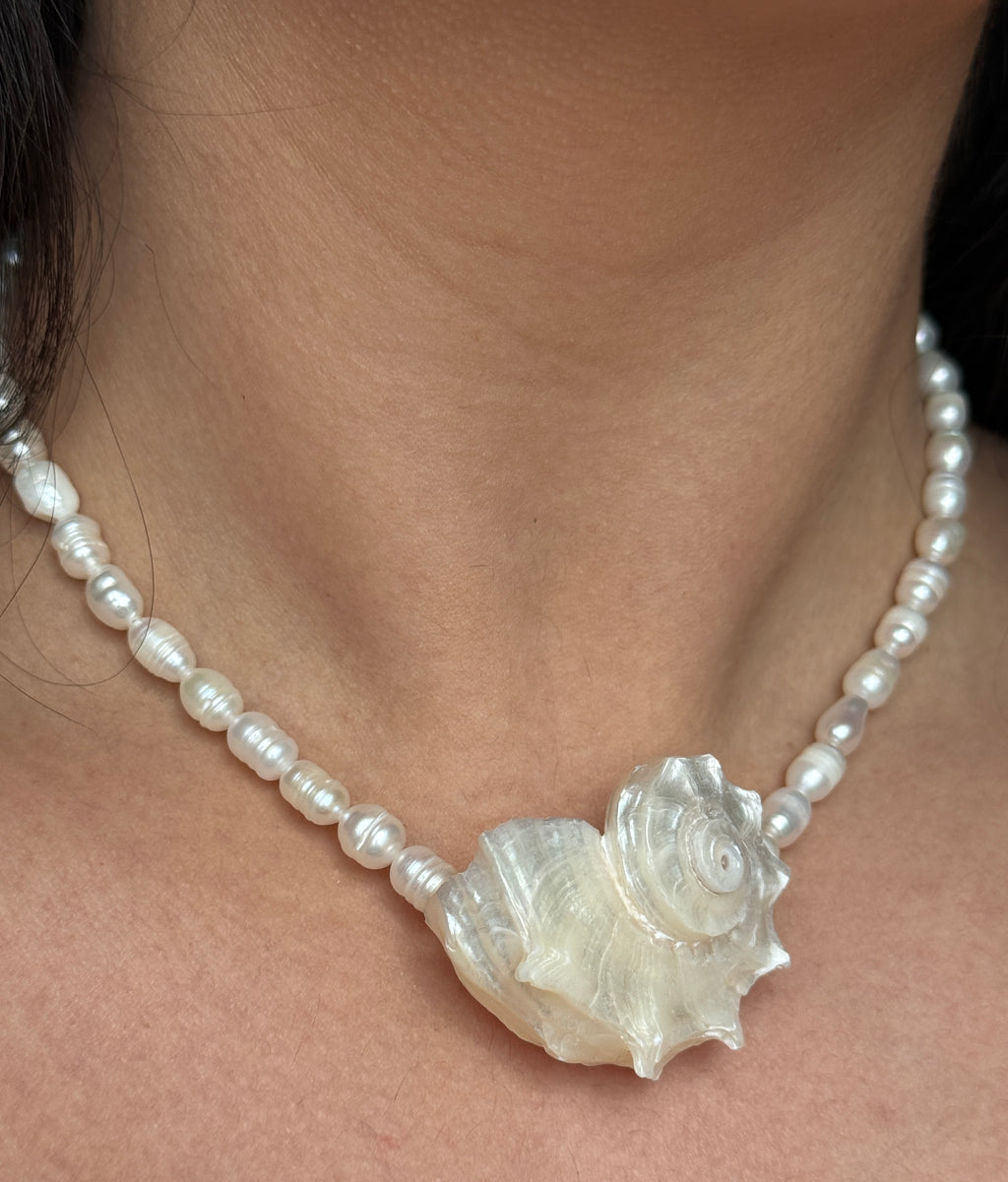 Ocean Whisper Pearl Necklace