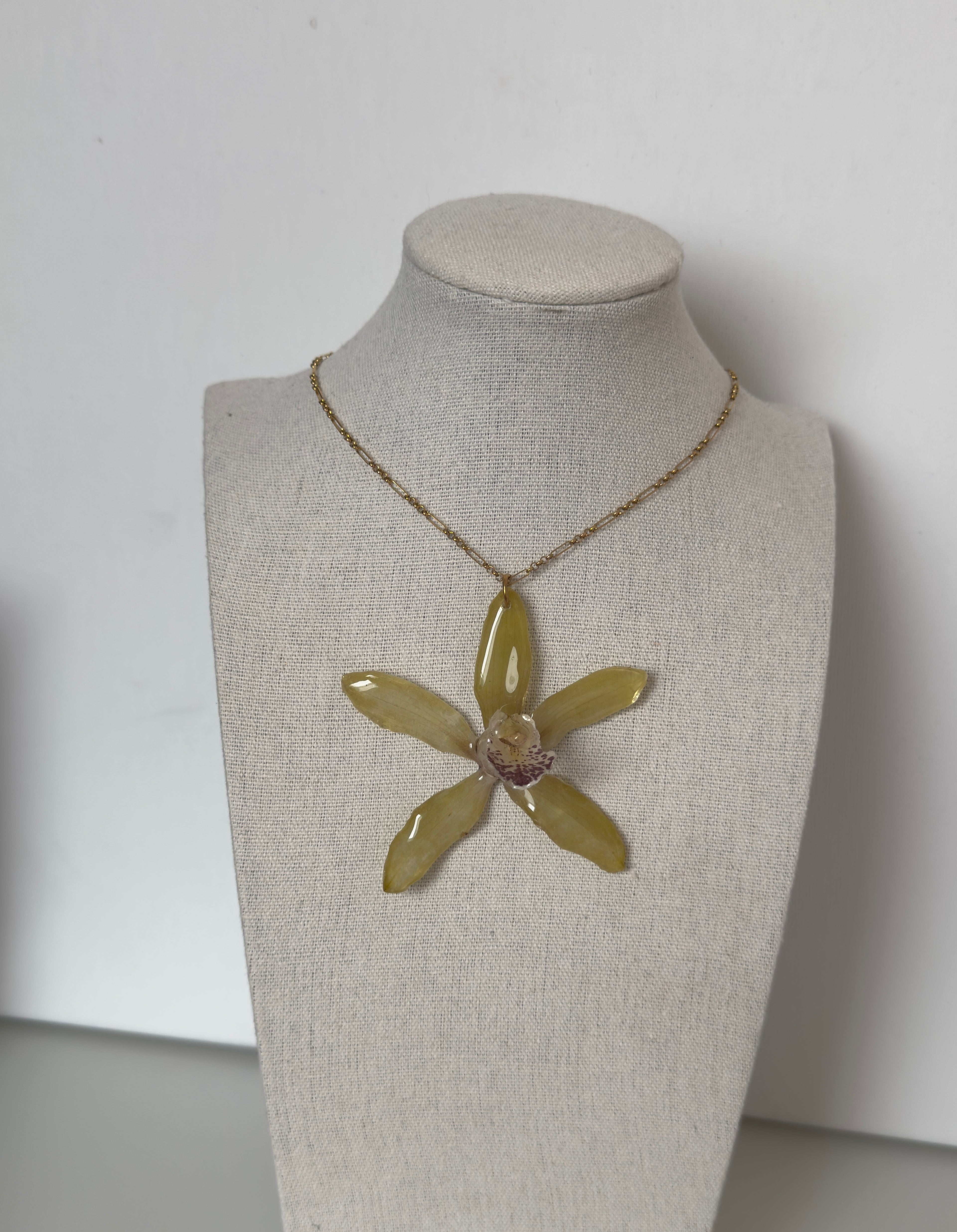 Wild Orchid Muse Necklace
