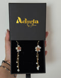 Pearl Bloom Drop Earrings