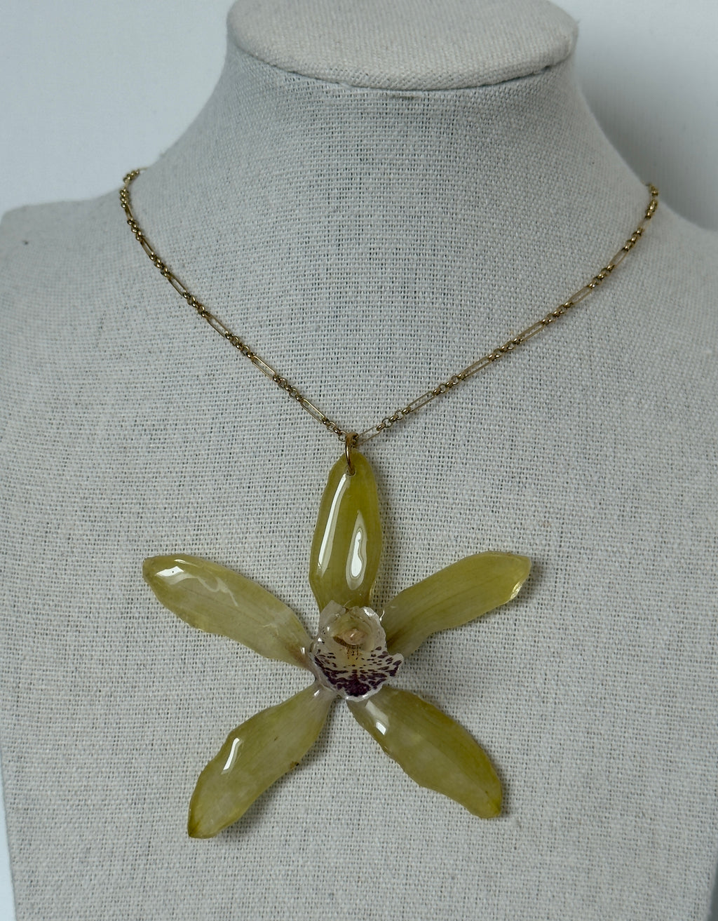 Wild Orchid Muse Necklace