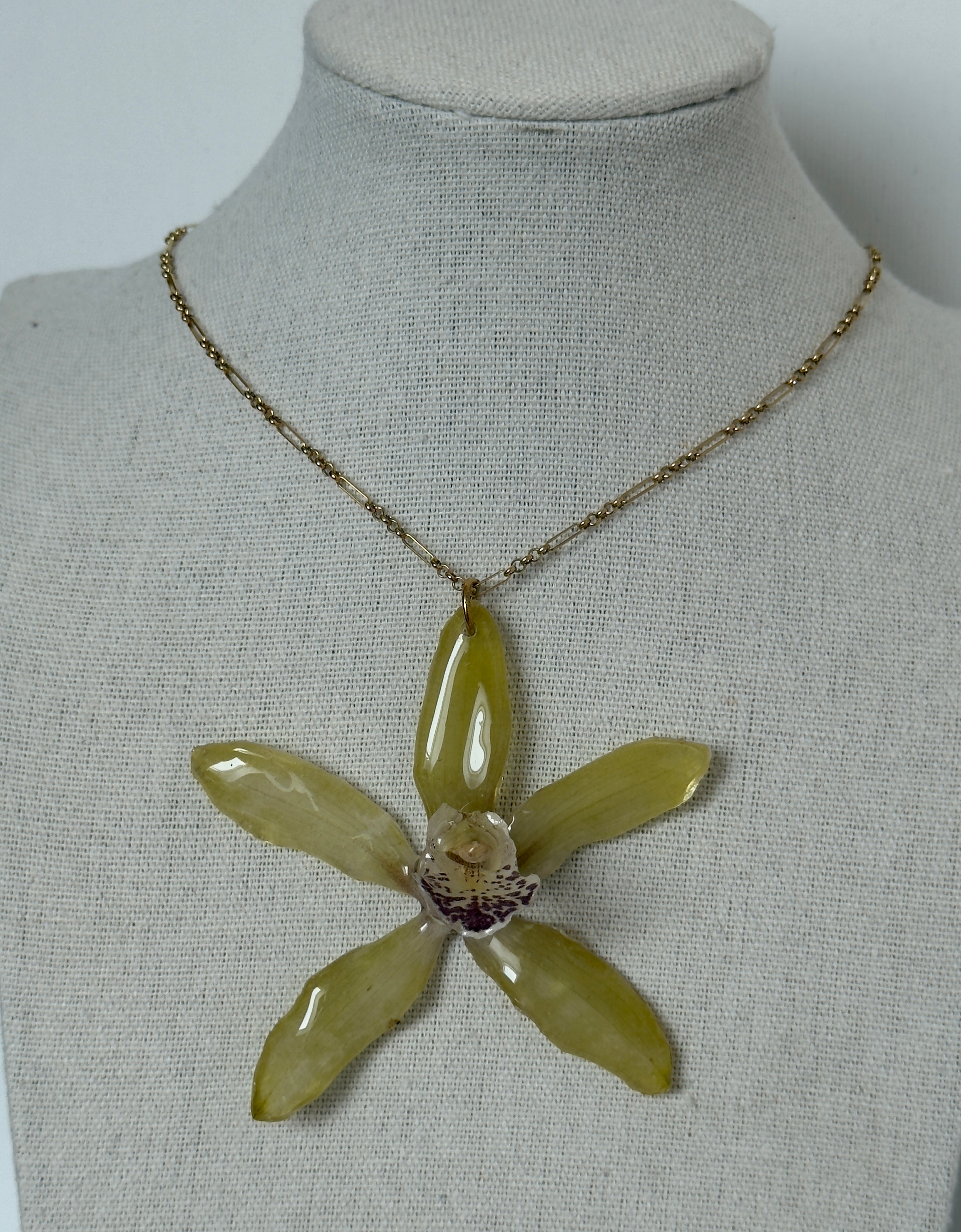 Wild Orchid Muse Necklace